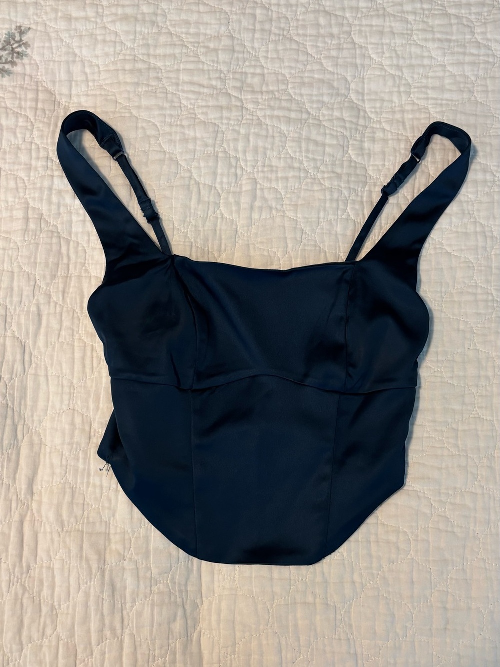 Abercrombie & Fitch Navy tank